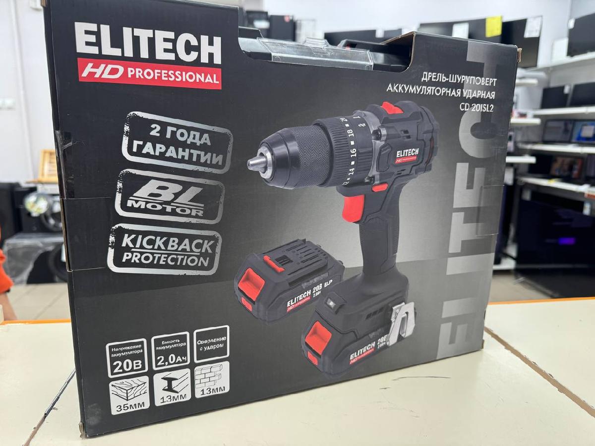 Шуруповерт Elitech CD 20ISL2 Шуруповерт Elitech CD 20ISL2