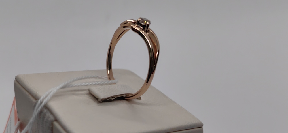 КОЛЬЦО БРИЛЛИАНТ Au 585