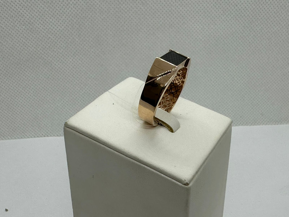 КОЛЬЦО ПЕЧАТКА с камнем (Au 585)