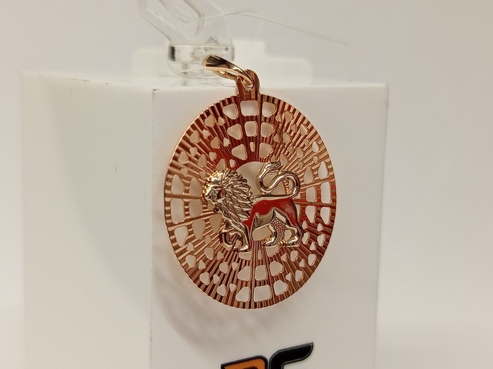 ПОДВЕСКА ЗНАК ЗОДИАКА ЛЕВ (Au 585)