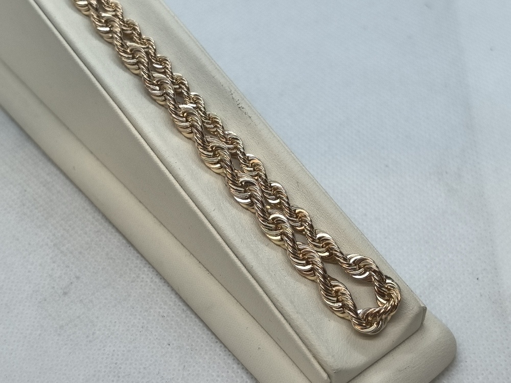 ЦЕПЬ ПОЛНОВЕСНАЯ Веревка (Au 585)