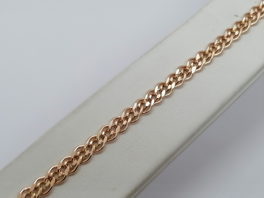 БРАСЛЕТ ПУСТОТЕЛЫЙ Нона (Au 585)