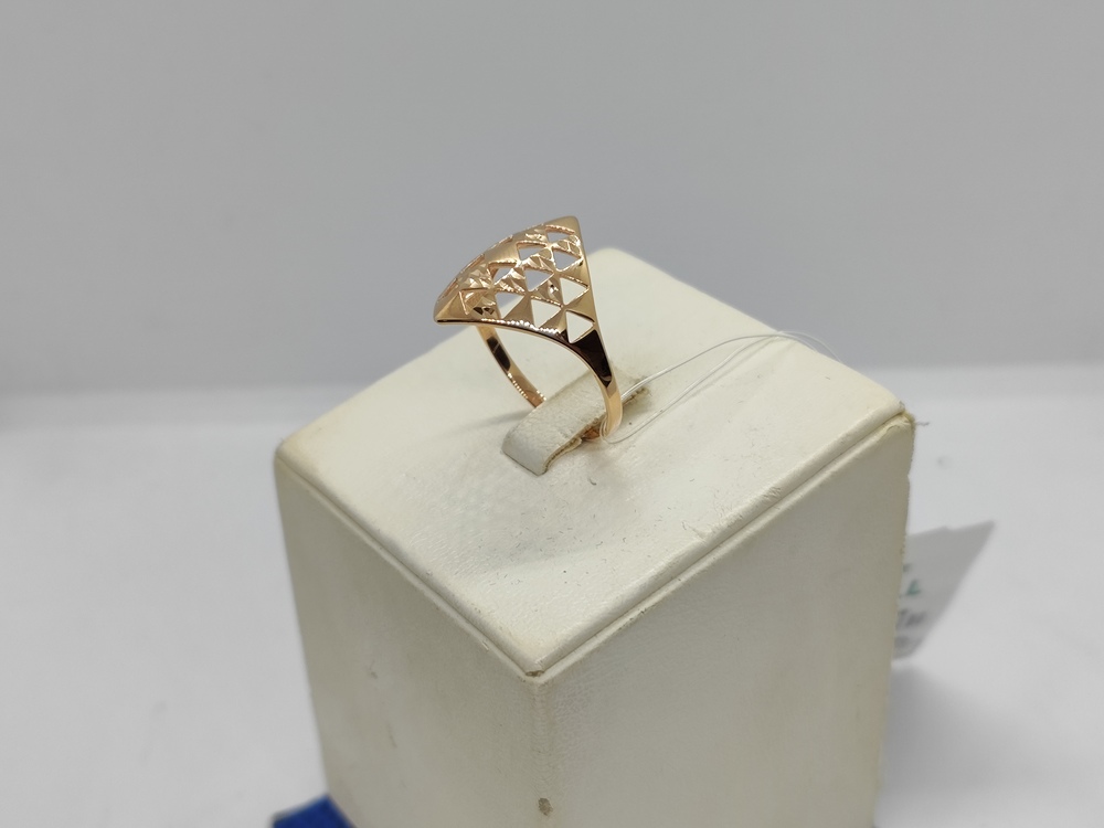 10583а КОЛЬЦО БЕЗ КАМНЯ (Au 585)