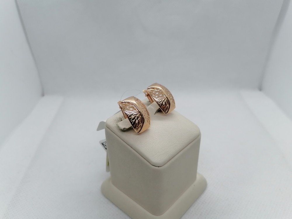 СЕРЬГИ С КАМНЯМИ (Au 585)