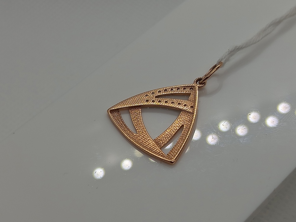 ПОДВЕСКА С КАМНЯМИ (Au 585)