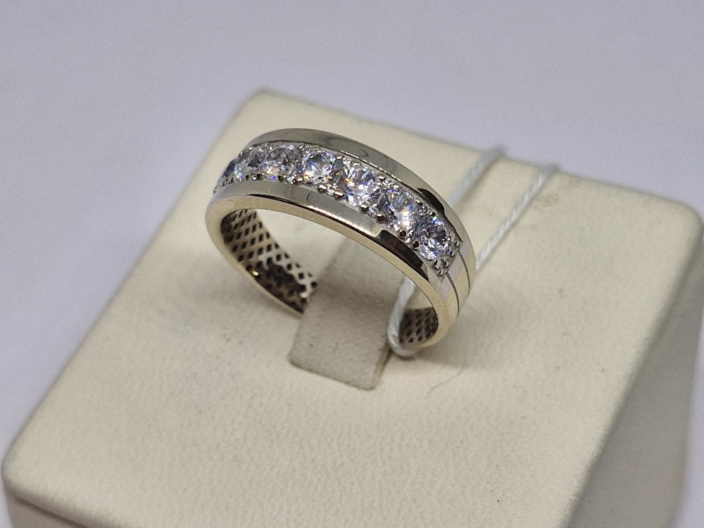 КОЛКМИ585 КОЛЬЦО С КАМНЯМИ (Au 585)