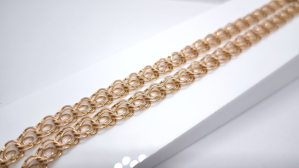 ЦЛБС585 ЦЕПЬ ПОЛНОВЕСНАЯ Бисмарк (Au 585)