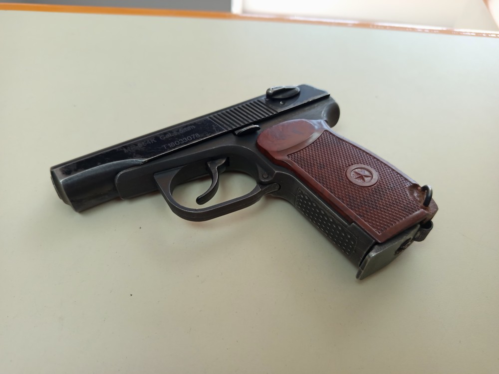 Пистолет пневматический ПМ МР-654К Cal 4.5mm
