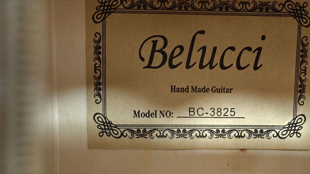 Гитара акустическая Belucci BC3825 SB