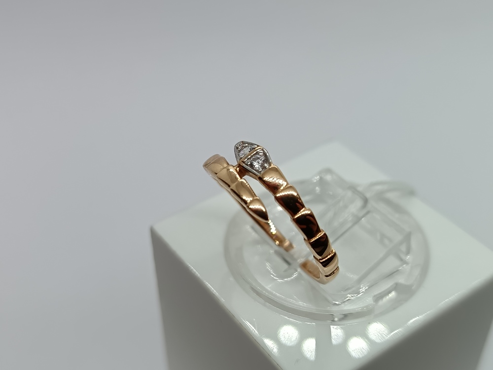 КОЛКМИ585 КОЛЬЦО С КАМНЯМИ (Au 585)