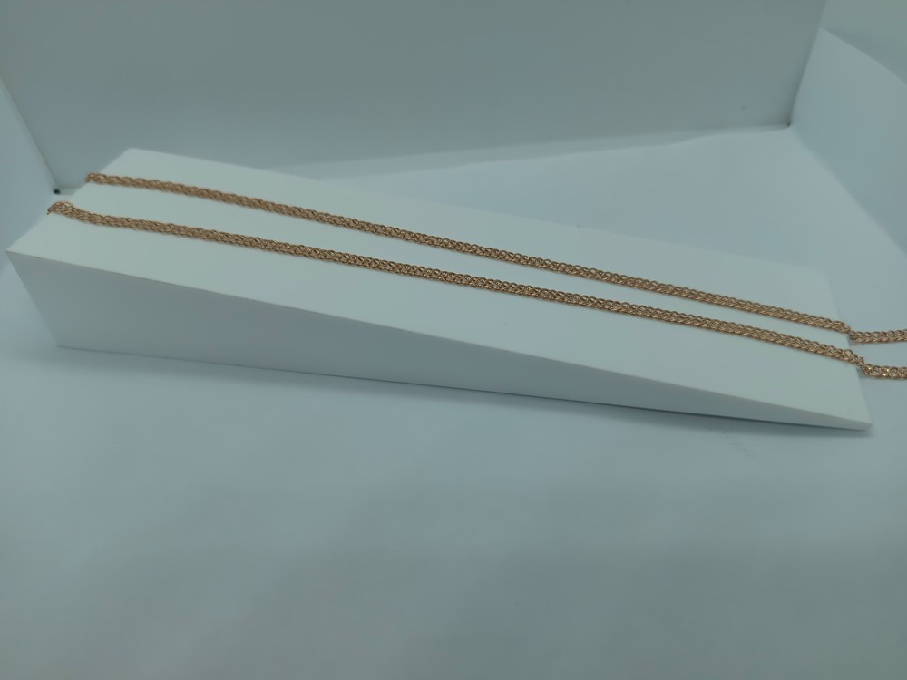 ЦЕПЬ ПОЛНОВЕСНАЯ Ромб двойной (Au 585)