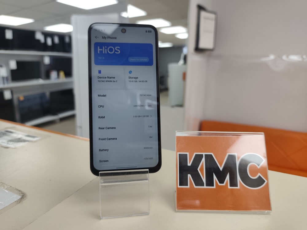 Смартфон Tecno Spark Go 2 3/64