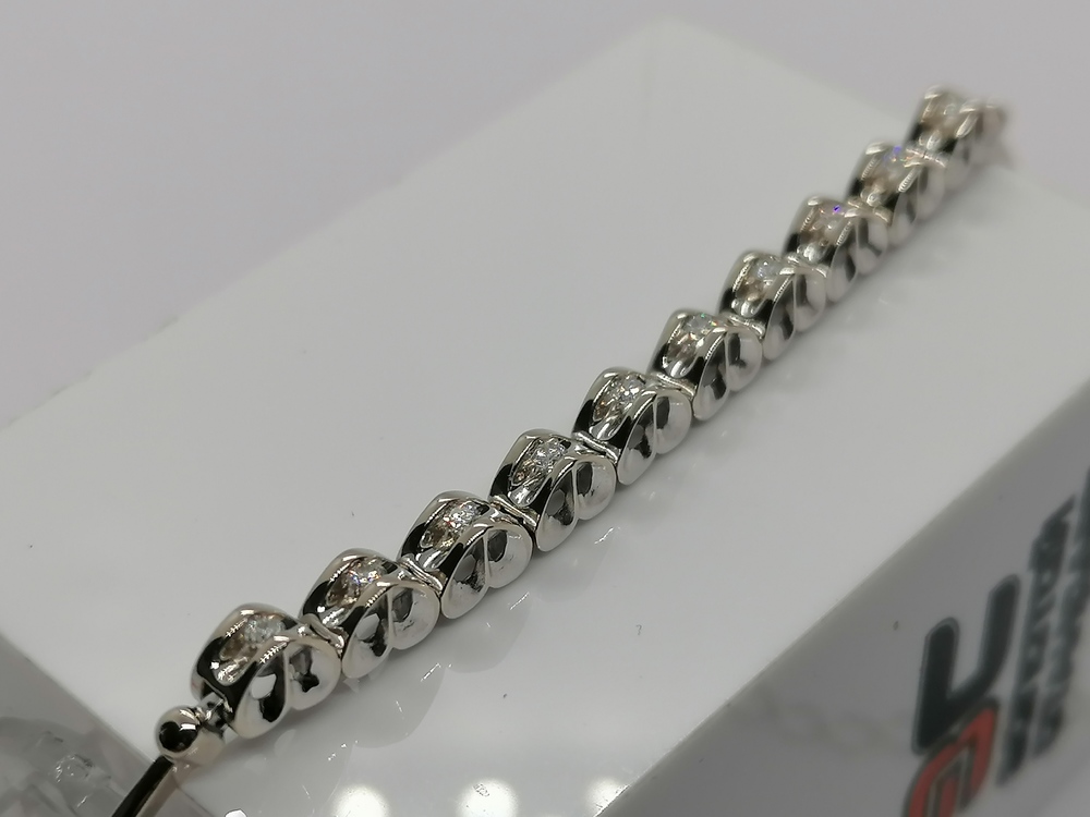 БРАСЛЕТ БРИЛЛИАНТ Au 585