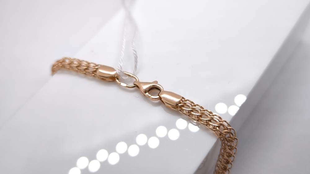 ЦЛИТ585 ЦЕПЬ ПОЛНОВЕСНАЯ Итальянка (Au 585)