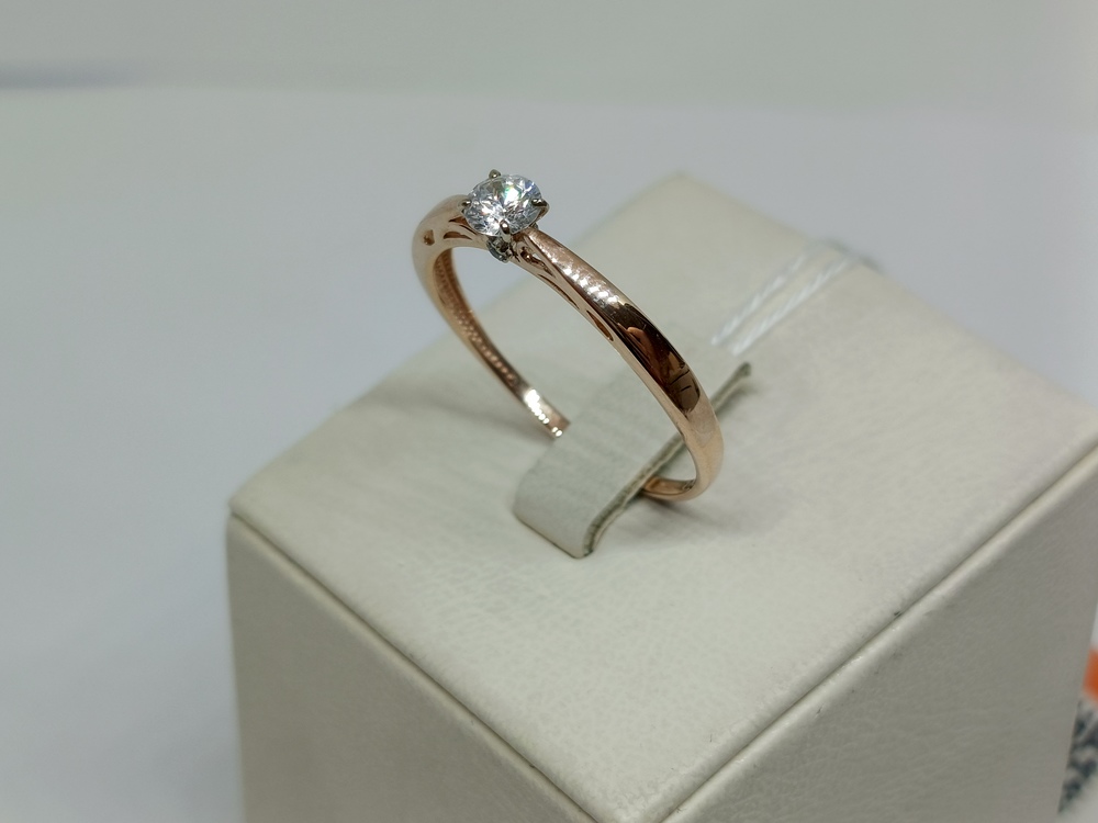 КОЛКМИ585 КОЛЬЦО С КАМНЯМИ (Au 585)