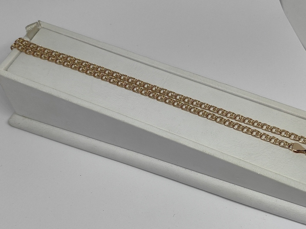 ЦЛБС585 ЦЕПЬ ПОЛНОВЕСНАЯ Бисмарк (Au 585) ЦЛБС585 ЦЕПЬ ПОЛНОВЕСНАЯ Бисмарк (Au 585)