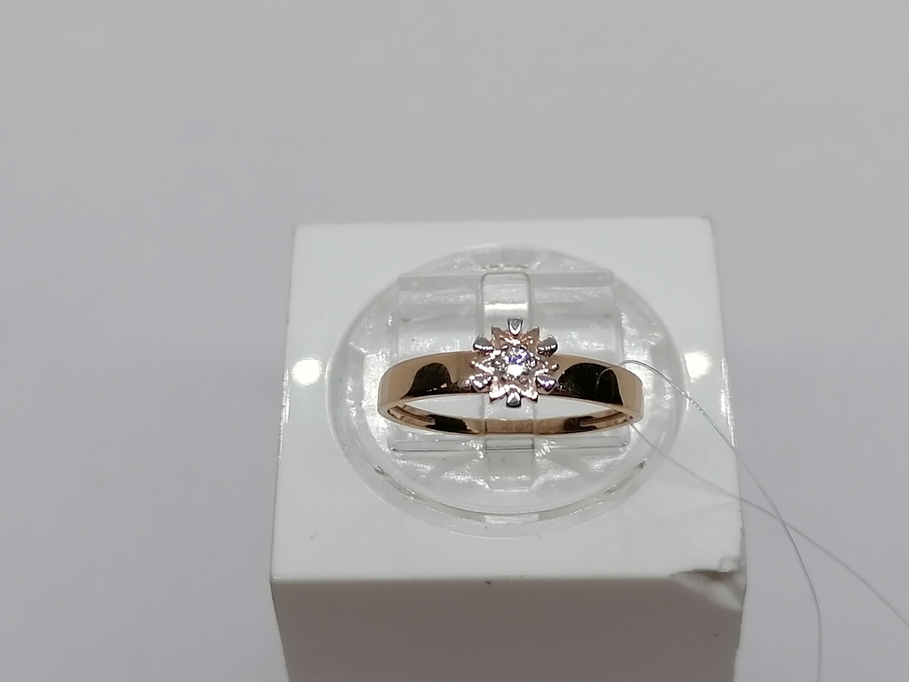 КОЛЬЦО С КАМНЕМ (Au 585)