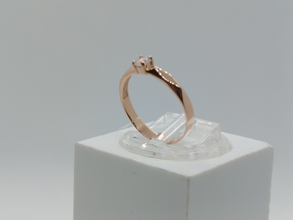 КОЛЬЦО С КАМНЕМ (Au 585) КОЛЬЦО С КАМНЕМ (Au 585)