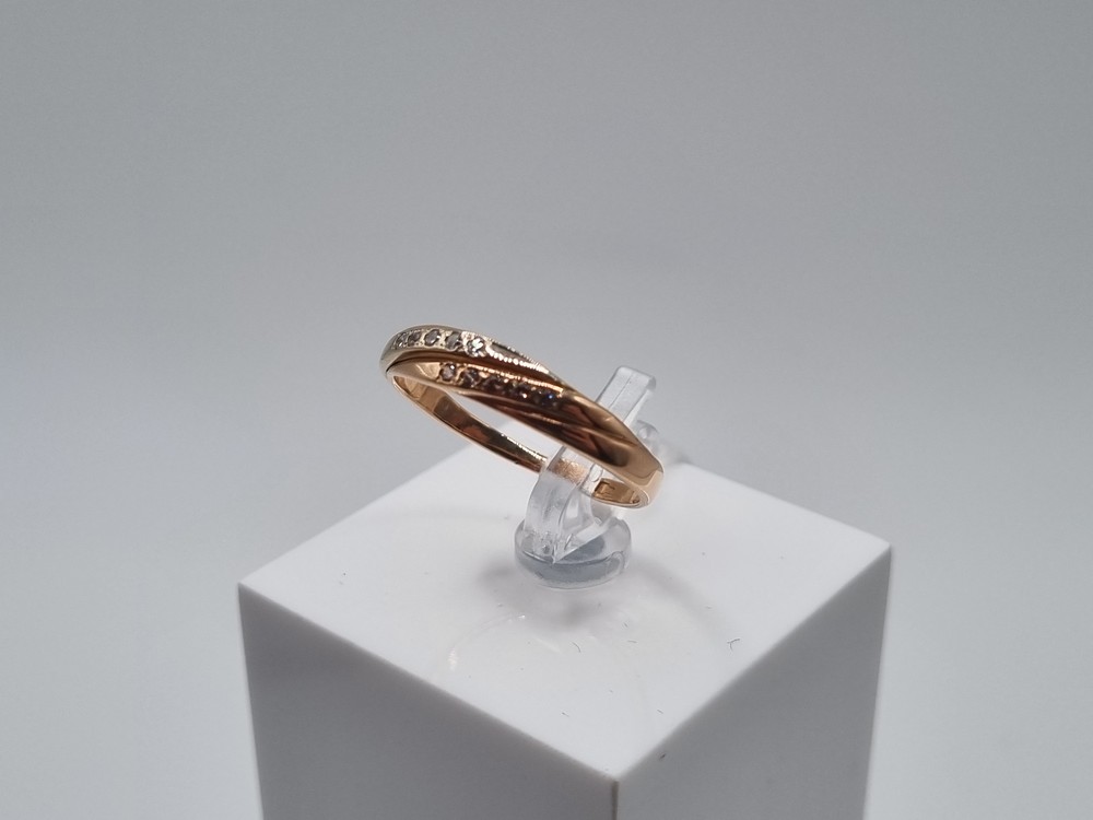 КОЛКМИ585 КОЛЬЦО С КАМНЯМИ (Au 585)