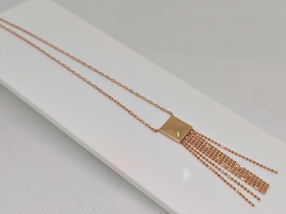 КОЛЬЕ БЕЗ КАМНЯ Au 585