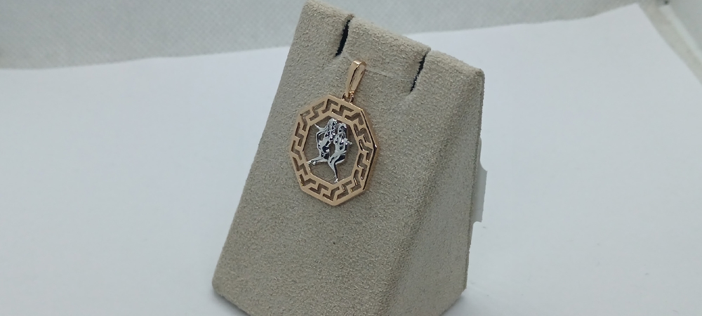 ПОДВЕСКА ЗНАК ЗОДИАКА КОЗЕРОГ (Au 585)
