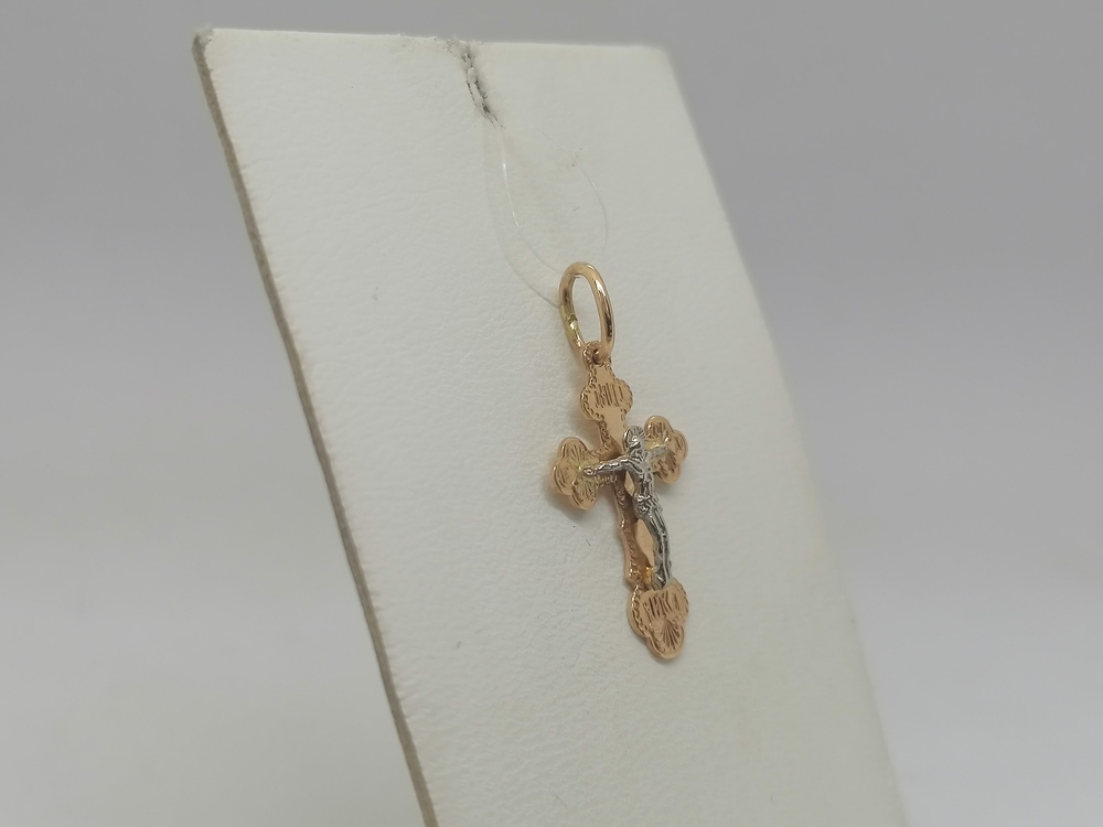 ПОДВЕСКА КРЕСТ (Au 585)