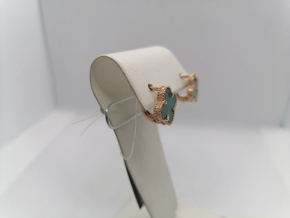 120217 м СЕРЬГИ С КАМНЕМ (Au 585) 120217 м СЕРЬГИ С КАМНЕМ (Au 585)