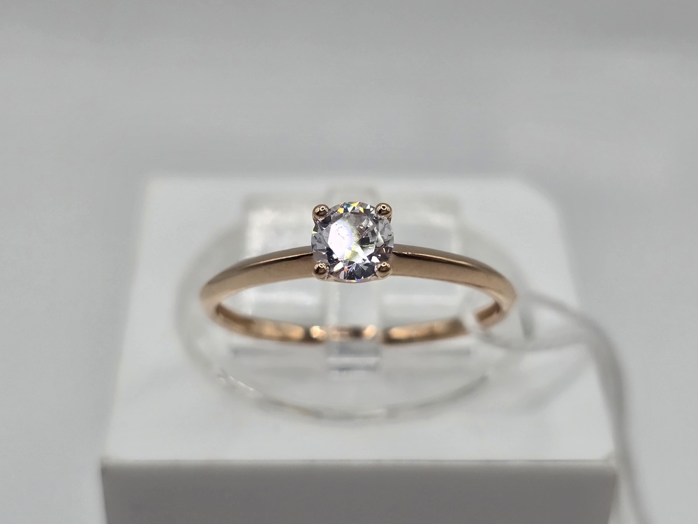 КОЛКМ585 КОЛЬЦО С КАМНЕМ (Au 585)