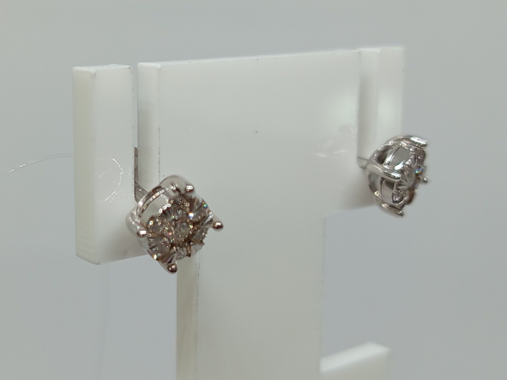 СЕРЬГИ БРИЛЛИАНТ (Au 585)