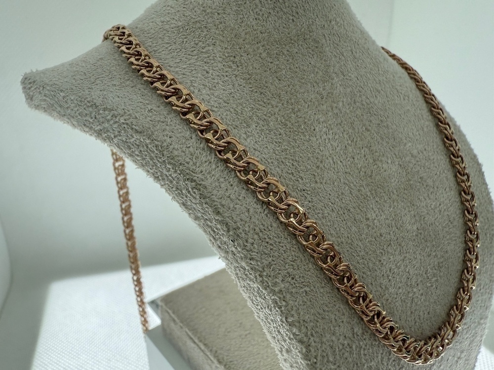 ЦЕПЬ ПОЛНОВЕСНАЯ Бисмарк арбский (Au 585)