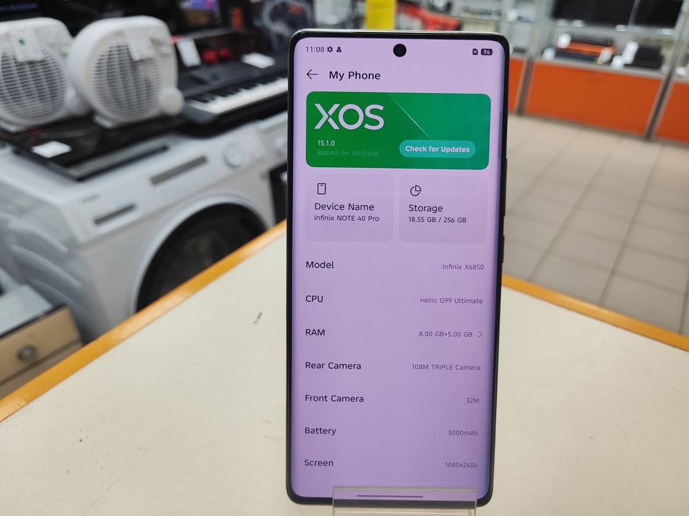 Смартфон Infinix Note 40 Pro 8/256