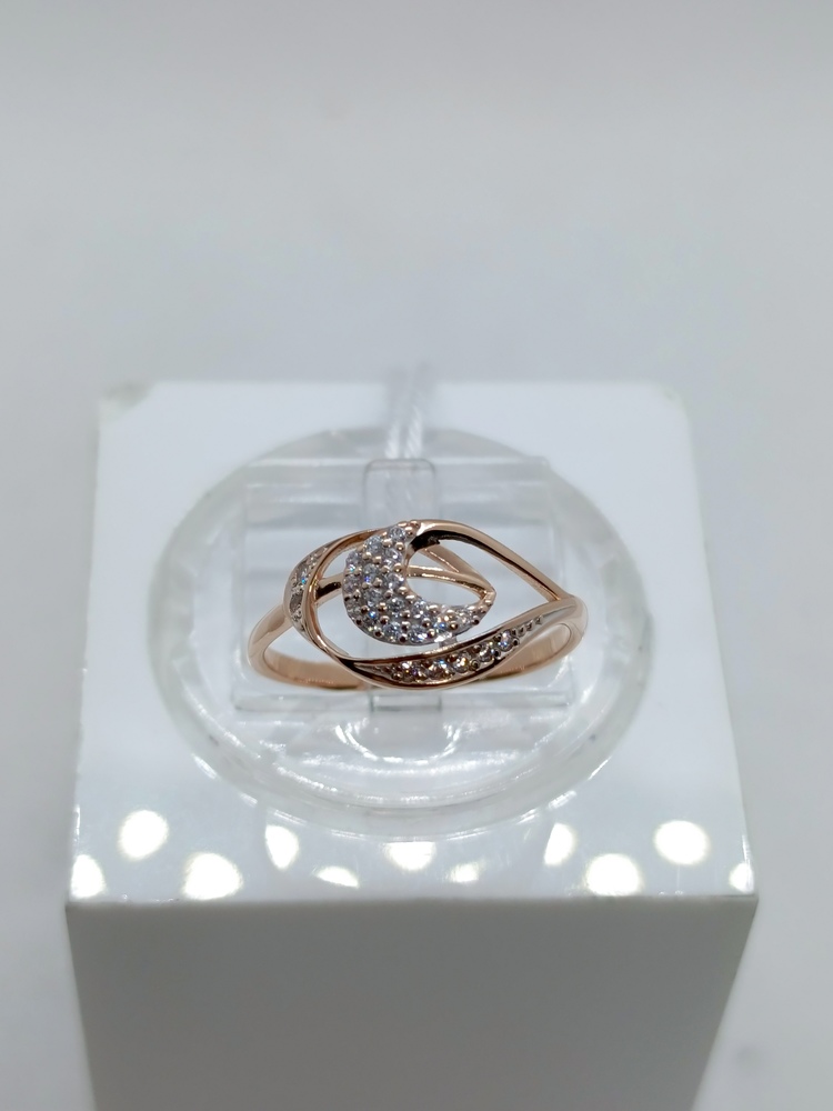 КОЛКМИ585 КОЛЬЦО С КАМНЯМИ (Au 585)
