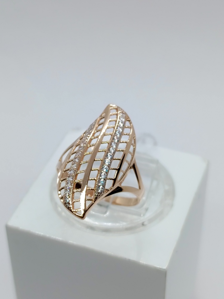 КОЛКМИ585 КОЛЬЦО С КАМНЯМИ (Au 585)