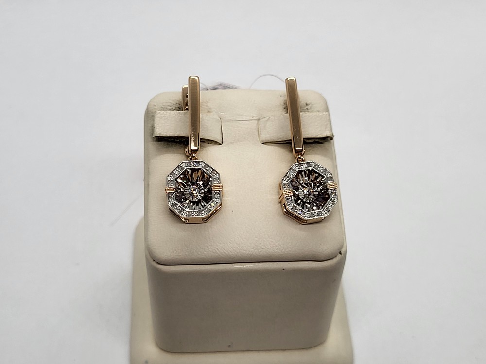 СЕРЬГИ БРИЛЛИАНТ (Au 585)