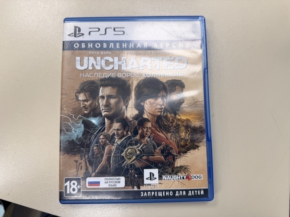 Игра Playstation 5 Uncharted Наследие воров
