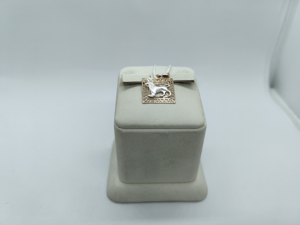 ПОДВЕСКА ЗНАК ЗОДИАКА ЛЕВ Au 585