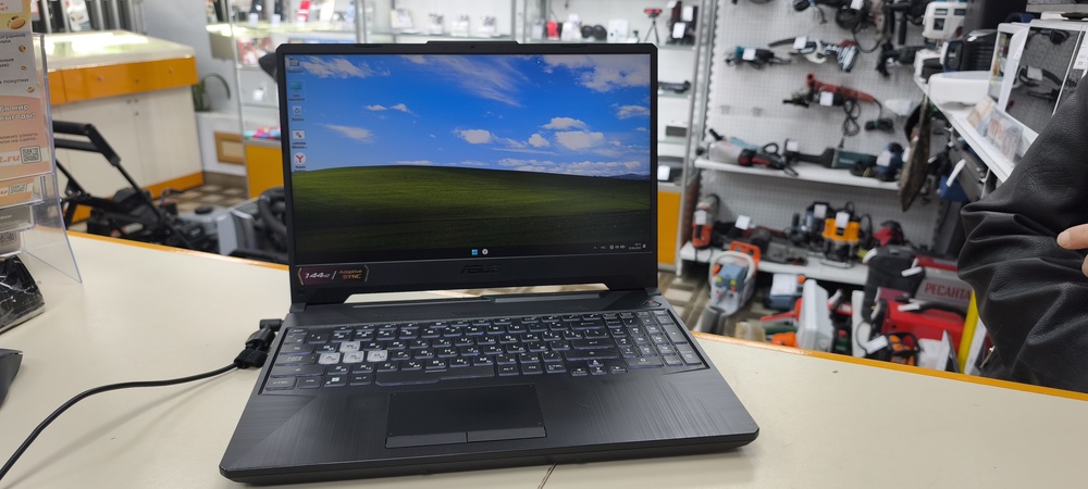 Ноутбук ASUS; Ryzen 5 7535HS, GeForce RTX 3050, 16 Гб, 512 GB, Нет