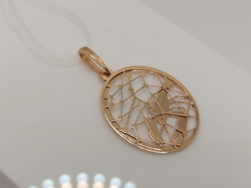 ПОДВЕСКА ЗНАК ЗОДИАКА без камня (Au 585)