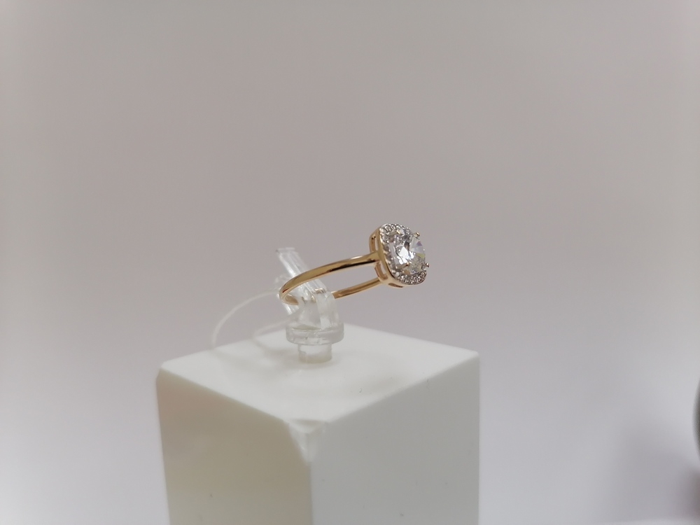 КОЛКМИ585 КОЛЬЦО С КАМНЯМИ (Au 585)