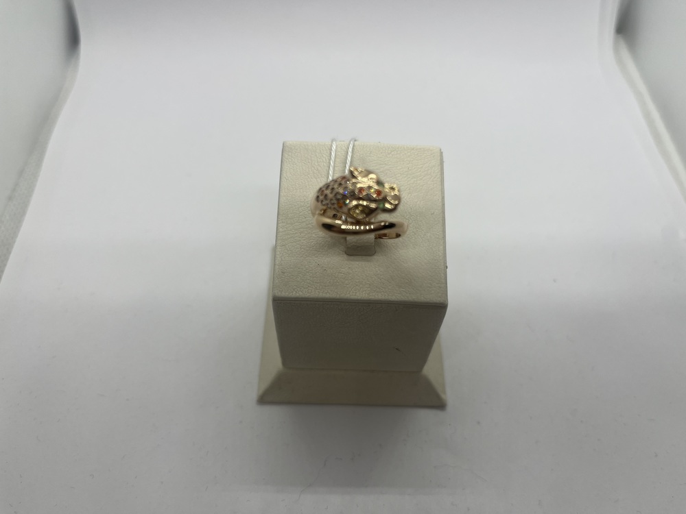 КОЛКМИ585 КОЛЬЦО С КАМНЯМИ (Au 585)