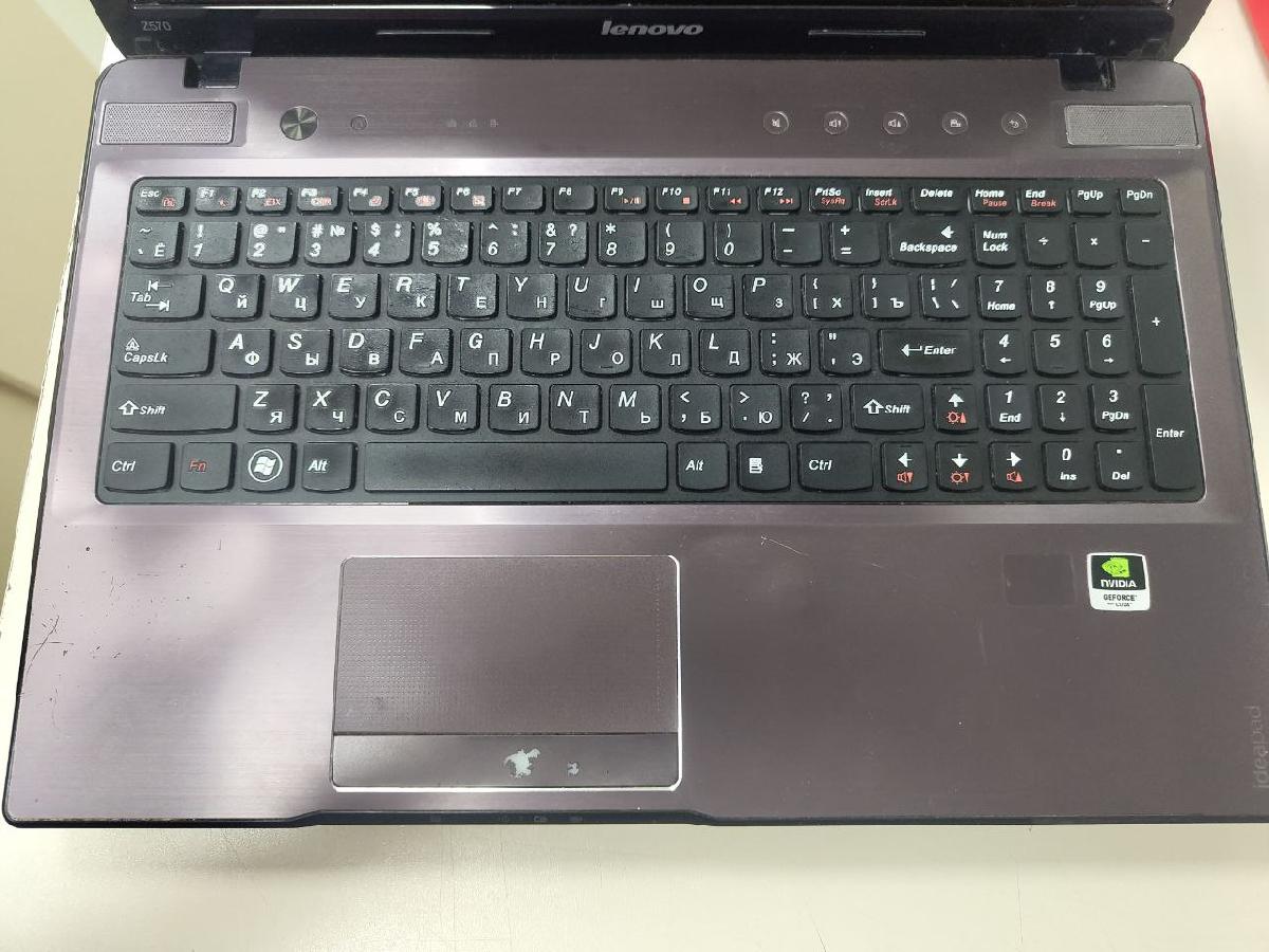 Ноутбук Lenovo; Core i5-2430M, GeForce GT 520M, 6 Гб, 512 GB, Нет
