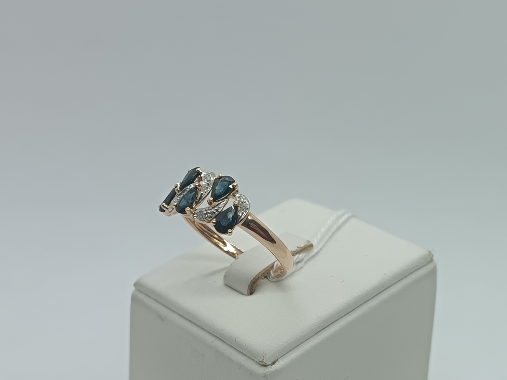 КОЛЬЦО БРИЛЛИАНТ Au 585