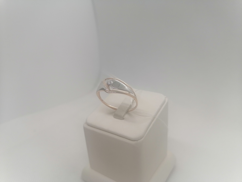 КОЛЬЦО С КАМНЕМ (Au 585)