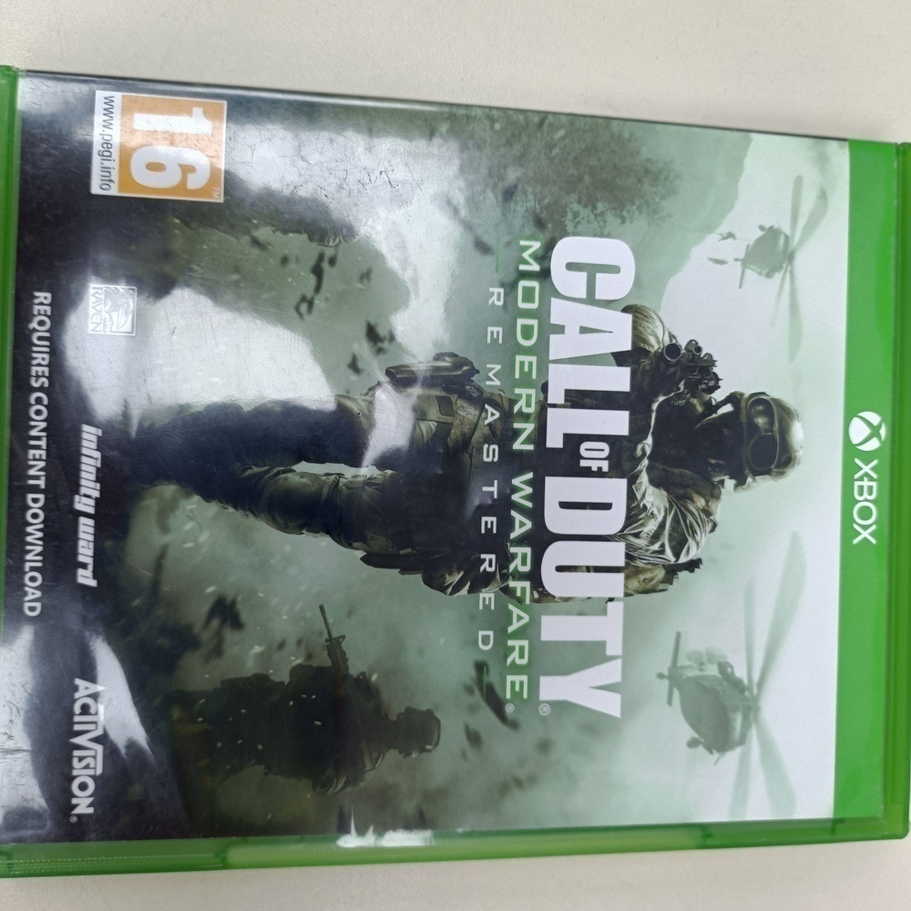 Игра XBOX Call Of Duty Modern Warfare Remastered