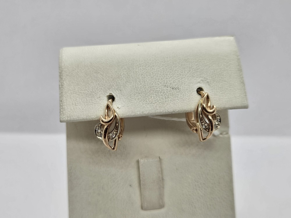 СЕРЬГИ БРИЛЛИАНТ (Au 585)