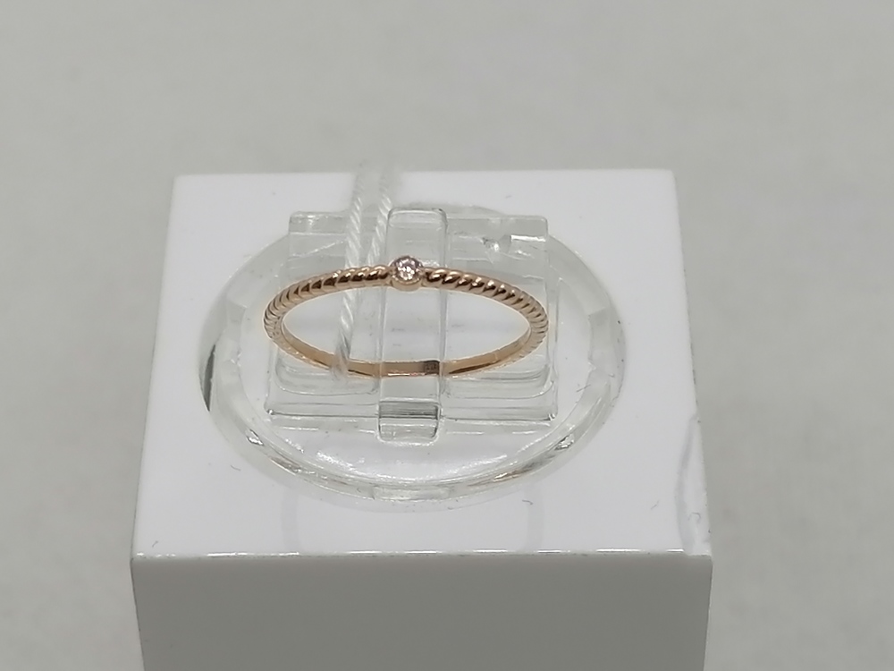 КОЛКМ585 КОЛЬЦО С КАМНЕМ (Au 585)