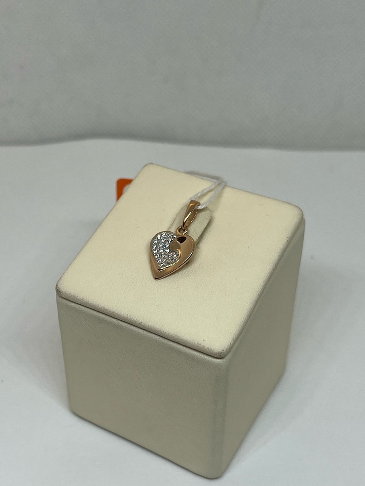 ПОДКМИ585 ПОДВЕСКА С КАМНЯМИ (Au 585)