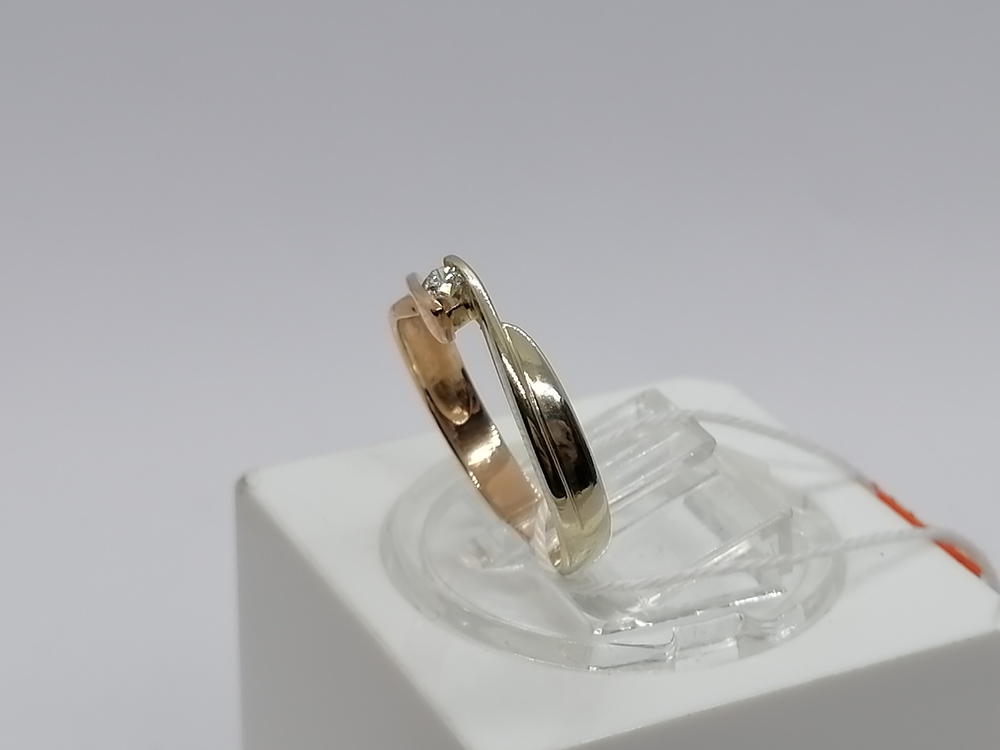 КОЛЬЦО БРИЛЛИАНТ Au 585