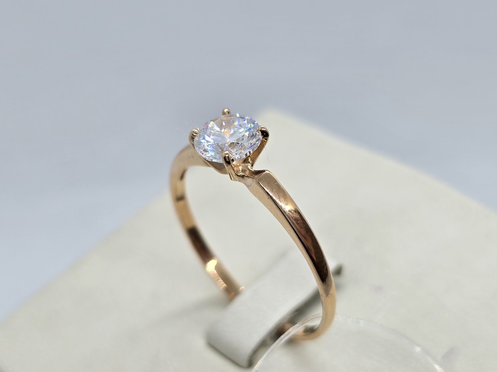 КОЛЬЦО С КАМНЕМ (Au 585)