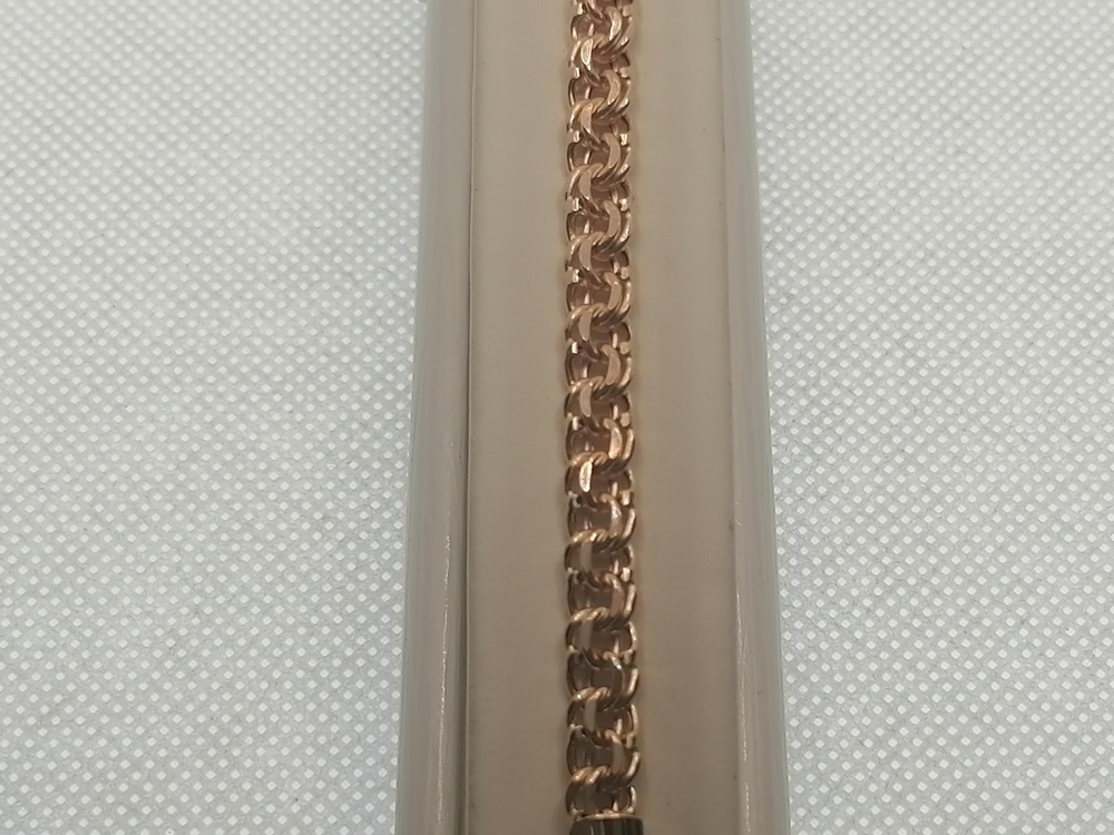 10090380117 БРАСЛЕТ ПУСТОТЕЛЫЙ Бисмарк (Au 585)